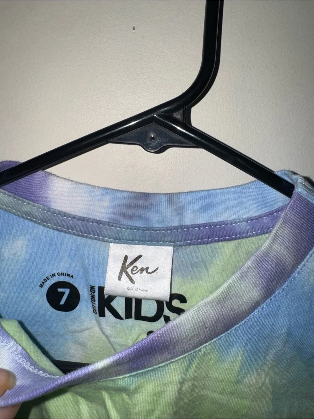 ‼️SALE‼️ Cotton On Kids Tie-Dye Barbie  Ken  tshirt
